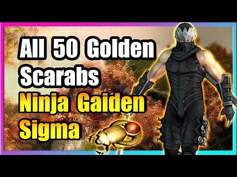 All 50 Golden Scarabs Ninja Gaiden Sigma