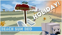 Minecraft - How To Make A Sun Bed Minecraft Map