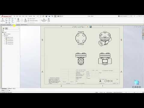 SolidWorks Tutorial for Beginners #89 - How to Create Auxiliary View