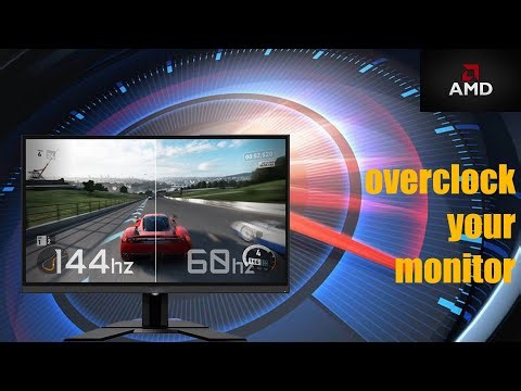 Overclock Your Monitor in One Minute (Amd Only)