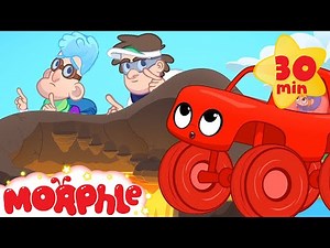 The Monster Car Chase - Trucks for Kids | Cartoon Show | My Magic Pet Morphle