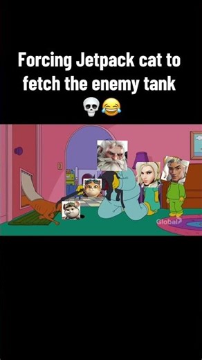 Day 8 turning Jetpack cat into an OUT OF CONTEXT memes