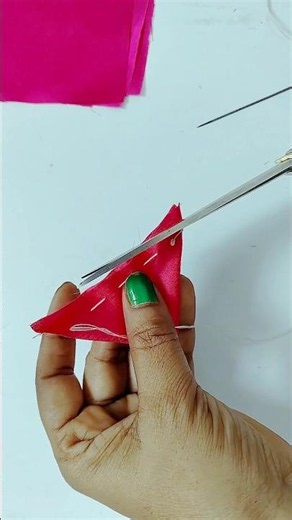 Cloth Flower Making Easy | Bache Huye Kapde Se Phool Banana