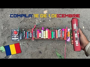 SUPER COMPILAȚIE CU PETARDE ȘI ARTIFICII DE 1 DECEMBRIE🇷🇴🧨
