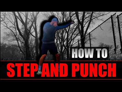 How To STEP AND Punch (For COMPLETE BEGINNERS)