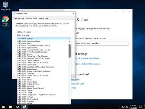 How to Show Multiple Clocks on Windows 10, 8, 7