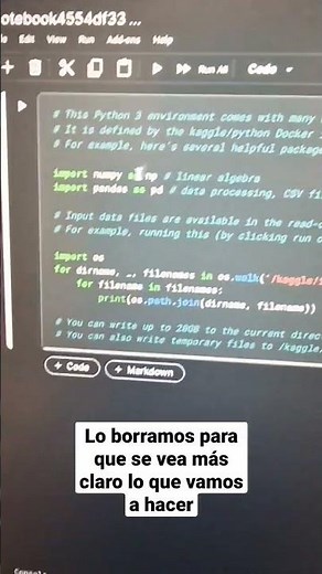 Crear un Notebook desde un dataset de Kaggle #dataanalysis #datascience #kaggle #python #tutorial