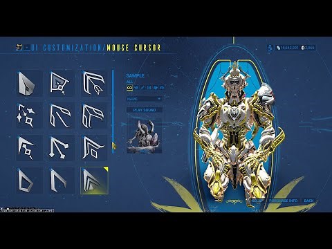 How to change your cursor style, scale and colour in Warframe