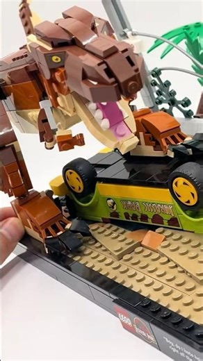 LEGO T-Rex Breakout - Behind the Scenes Set Up