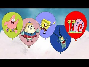 SpongeBob Square Pants Finger Family Song Nursery Rhymes