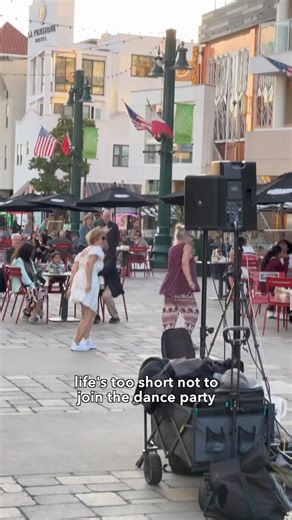 5.2K views · 67 reactions | Twist, turn, and tango under the stars! ✨ Come to the Piazza della Famiglia for the Little Italy Food Hall's Salsa Under the Stars every other Thursday night and enjoy live music every weekend. Let's dance like nobody's watching!  @charitypfeiffer #LittleItalySD #LittleItaly #LittleItalySanDiego #DowntownSanDiego #SanDiego #VisitSD #VisitSanDiego | Little Italy | Facebook