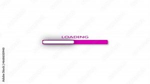 Loading progress bar. Loading Animation Icon on transparent background.