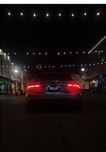 Audi 7 series 👀 looking good at night #audia7 #supercharged #lowered #quattro #CapCut