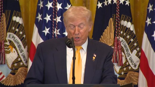 Trump praises Nicki Minaj's skin and nails at Black History Month event