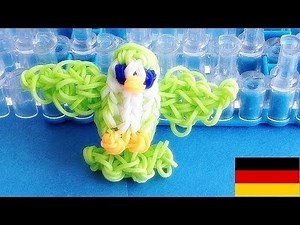 Loom Bandz Anleitung Deutsch Vogel Rainbow Loom Deutsch Loom bands Tiere