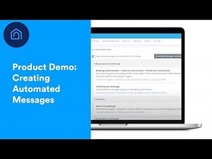 Creating Automated Messages | Guesty Product Demo