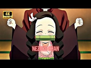 Nezuko Kamado cute moments 4K