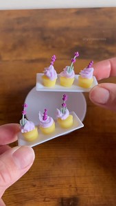 unbox and make a set of mini lavender cupcakes with me from the miniverse from scratch series! 🪻🪻🪻 - - - @officialminiverse #miniverse #makeitmini #makeitminifood #miniversecafe #miniversefromscratch #unboxing #asmr #miniversecreator | LycheesMinis