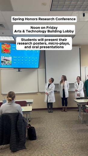 11 reactions | Get ready for a showcase of brilliance at the Honors Student Research Conference. Experience captivating micro-plays, explore thought-provoking poster presentations, and be inspired by engaging oral presentations. It all kicks off Friday at noon in the AT Building. | Flathead Valley Community College | Facebook