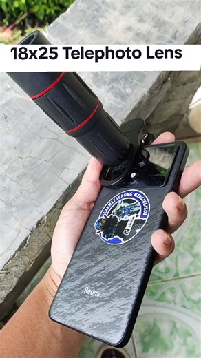 Replying to @annevillamor246 18x25 Telephoto Lens #apexel18xzoom