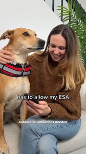3.7K views · 6.1K reactions | Qualify your pet for an ESA® and avoid “no pets” policies. *Substantial limitations apply | Support Pets | Facebook