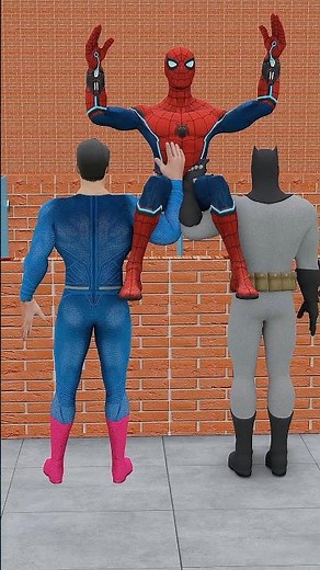 Batman vs Superman vs Spiderman _ Outplay and Won #spidarman #funny #superman #batman