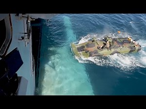 USS Anchorage (LPD 23) 1st Marine Division Amphib Ops