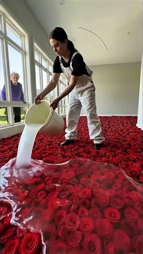 Red Rose Magic: Transform an old house into a flower palace!