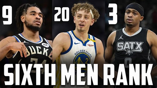 The ultimate showdown: NBA sixth men ranked!