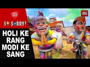 So Sorry: Holi ke Rang, Modi ke Sang | PM Modi | Holi 2026 | BJP | India Today