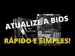 Como atualizar a BIOS - ASROCK B450 PRO4