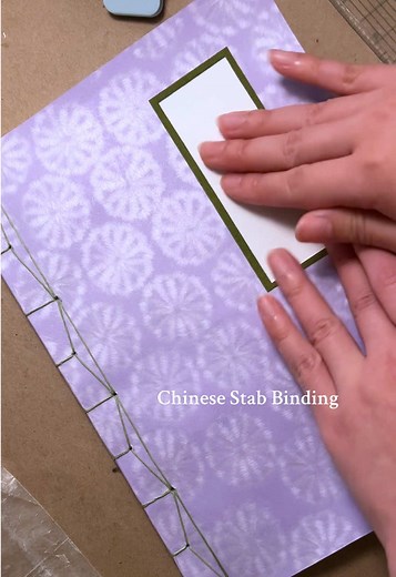 Chinese Stab Binding Techniques with Rice Paper