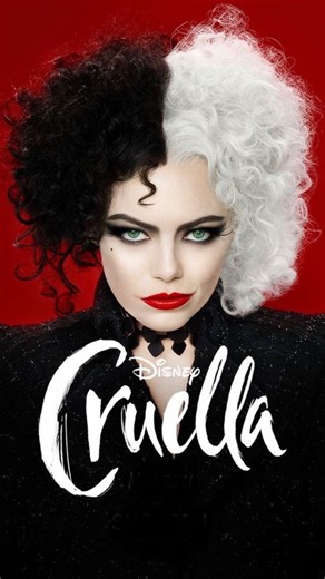Cinematic Secrets on Instagram: "Cruella (2021) The Rise of Disney’s Most Stylish Villain | Emma Stone Cruella (2021) reveals the bold and rebellious origin story of one of Disney’s most iconic villains. Set in 1970s London, the film follows Estella, a clever and creative young woman whose talent for fashion leads her into the glamorous but ruthless world of haute couture. Starring Emma Stone, Cruella blends fashion, punk rock, and revenge into a visually stunning journey of transformation. Disc