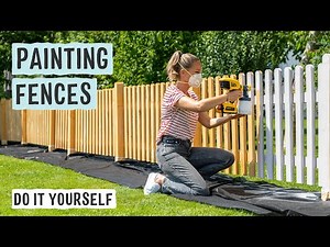 Painting wooden fences: quickly and efficiently with new cordless sprayer W 600 | WAGNER