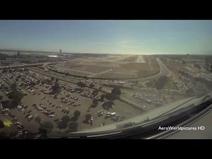 Landing at Los Angeles (LAX) CA-USA - RWY24R (Cockpit View)