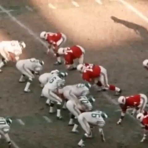 1969-11-23 Philadelphia Eagles @ St. Louis Cardinals (Fred Hill 11-yard pass from Norm Snead) | On this day in Professional Football History