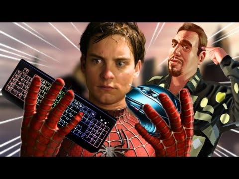 PLAYING GTAIV WITH MOUSE AND KEYBOARED (NOT A GOOD IDEA)