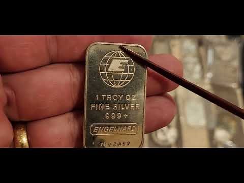 Let's Talk Engelhard: 1 Ounce Silver Bars