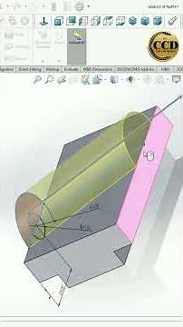 SolidWorks Tutorial for beginners Exercise A21 #solidworks #solidworkstutorial #cad #3ddesign #cnc