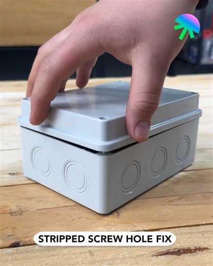 10K views | Stripped screw hole fix | Funny Videos Factory | Facebook