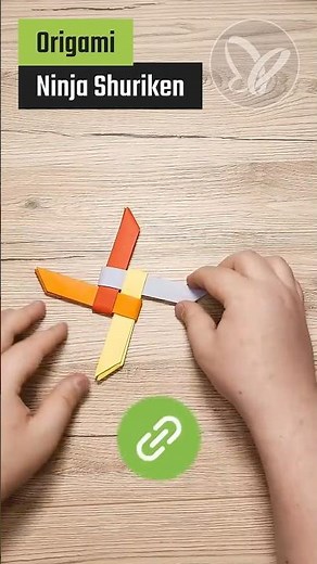 ⭐ Origami Ninja Shuriken – Easy DIY Paper Craft Tutorial! 🥷