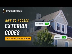 How to Access Exterior Codes with OneClick Code