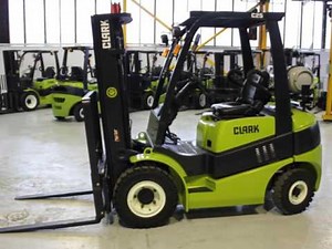 3 Tonne LPG (Gas) Forklift FOR SALE Clark C30L