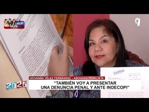Luis Lamas Puccio sobre Patricia Benavides: “La sanción puede llegar a una suspensión absoluta”