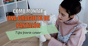 Completa tus pantalones DIY poniendo las cremalleras correctamente gracias a este paso a paso. ¡Es facilisimo!