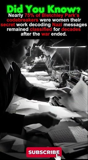 How Women at Bletchley Park Helped Win the Code War? #BletchleyPark #WomenInHistory