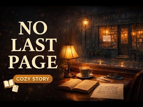 The Book With No Last Page | A Cozy Rainy Night Story (60 Minutes) | Coffee & Stories