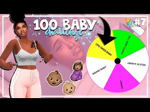 SIMS 4 100 BABY CHALLENGE with A TWIST #7 *TWINS BIRTH*