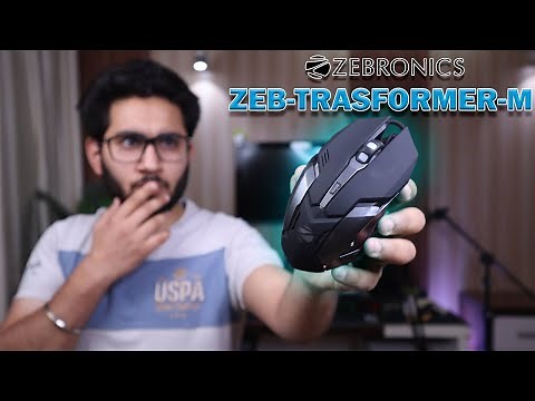 Zebronics Transformer M | Budget Gaming Mouse | Unboxing & Review