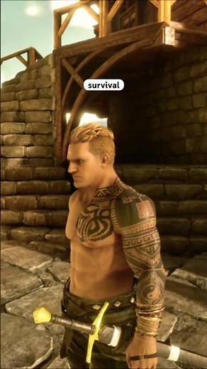 Ark Ascended Sick Tattoo! #ark #arksurvivalascended #tattoo #gaming #games #gamer #survival